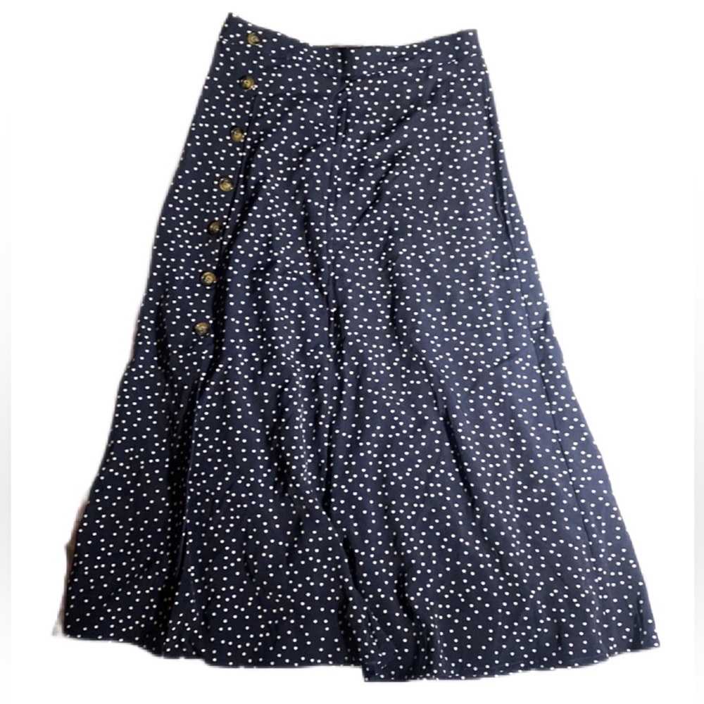 SHEIN polka dot maxi skirt